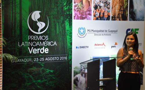 Campaña Menos Fundas Más Vida reconocida a nivel de Latinoamérica