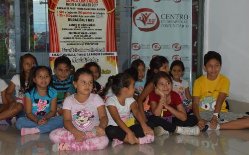 Vacacional en Centro de Desarrollo Comunitario
