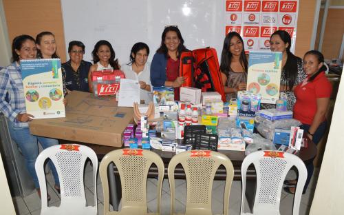 TIA se suma al programa de voluntariado de salud comunitaria en Portoviejo