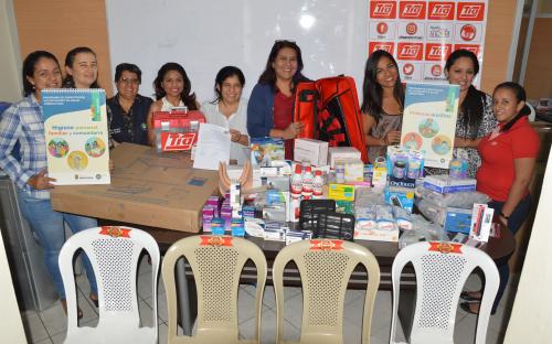 TIA se suma al programa de voluntariado de salud comunitaria en Portoviejo
