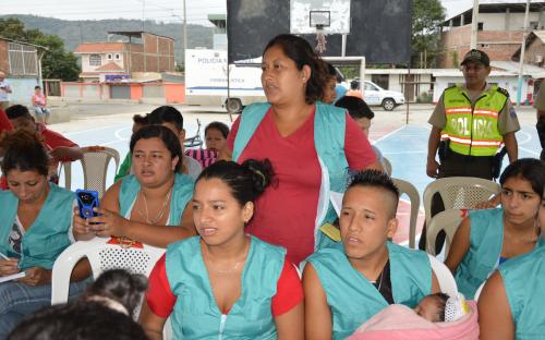 TIA se suma al programa de voluntariado de salud comunitaria en Portoviejo