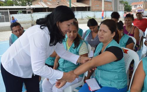 TIA se suma al programa de voluntariado de salud comunitaria en Portoviejo