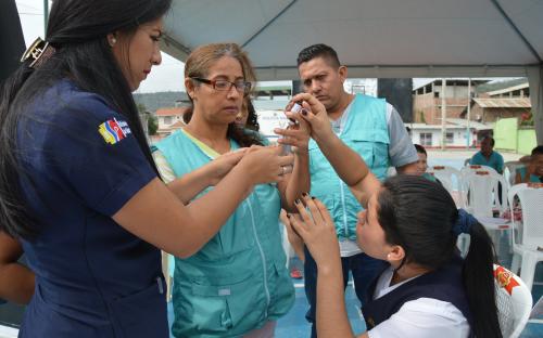 TIA se suma al programa de voluntariado de salud comunitaria en Portoviejo