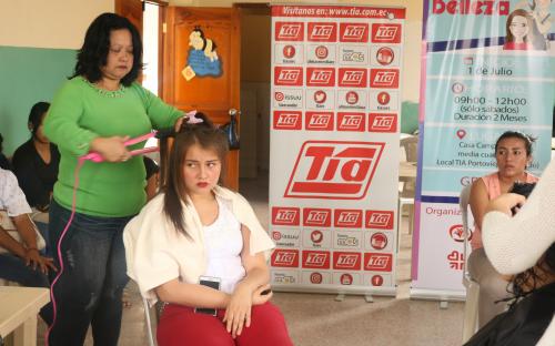 Inició curso de Belleza en Portoviejo