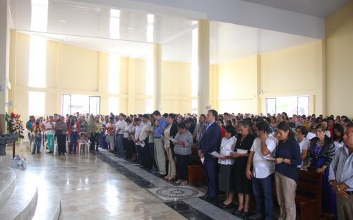 Pedernales reinaugura su Iglesia María Auxiliadora