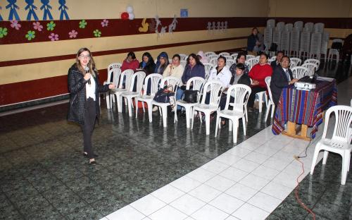 Continuamos con las actividades de Hablar es Prevenir en Quito