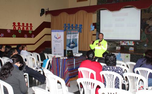 Continuamos con las actividades de Hablar es Prevenir en Quito