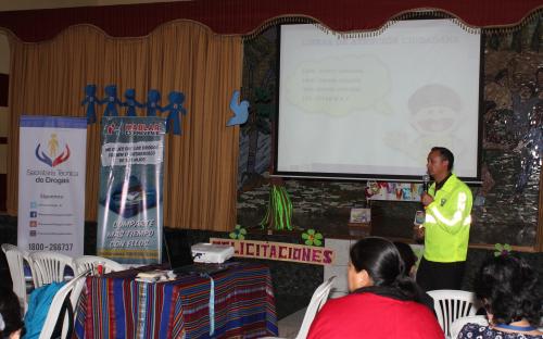 Continuamos con las actividades de Hablar es Prevenir en Quito