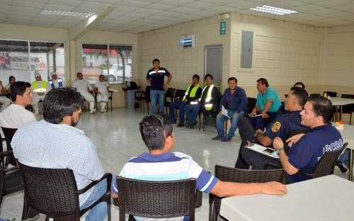 Centro de Distribución de Fríos realiza simulacro de incendio