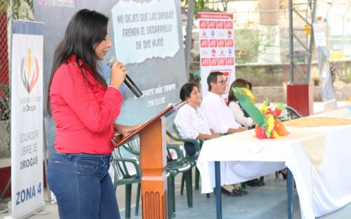 Tía-Concluye nuestra campaña Hablar es Prevenir en Portoviejo